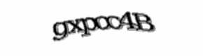 Security check image, please type the characters shown