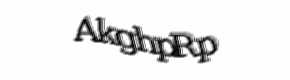 Security check image, please type the characters shown