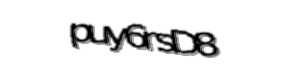 Security check image, please type the characters shown