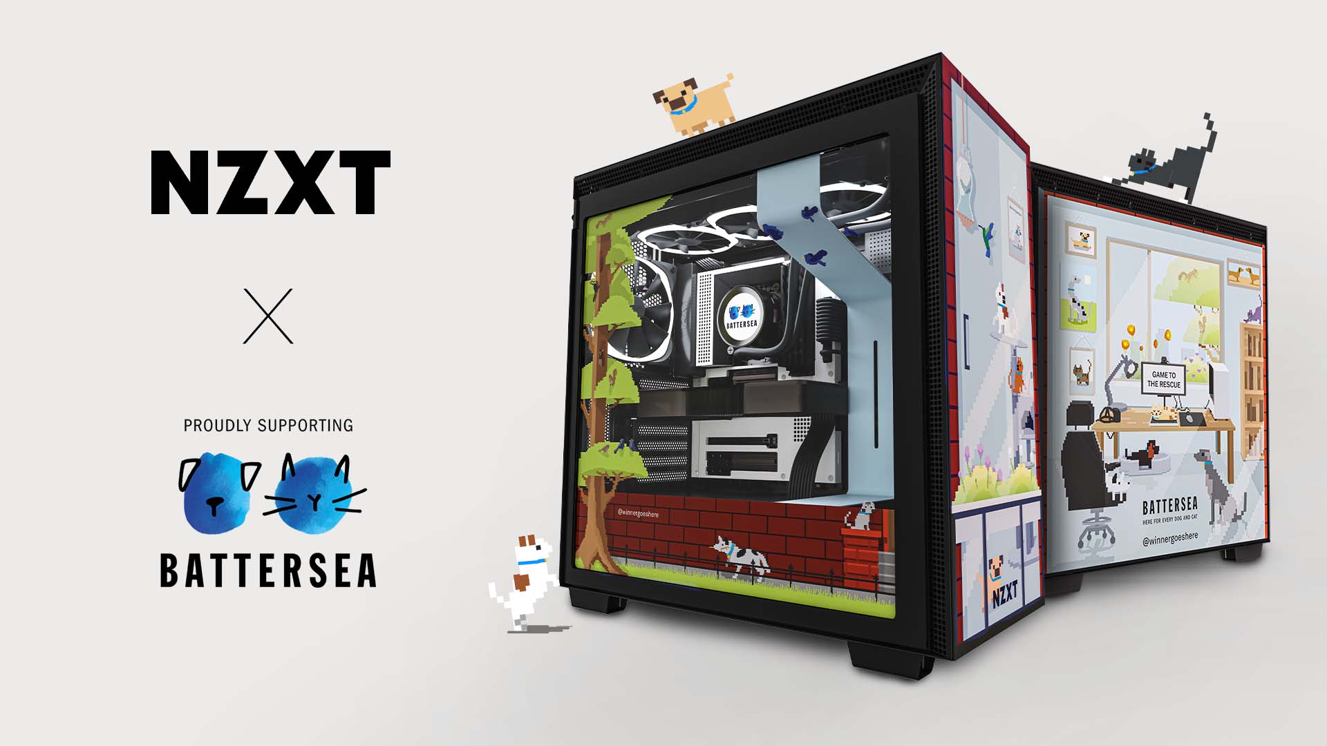 The custom NZXT x Battersea PC you could win